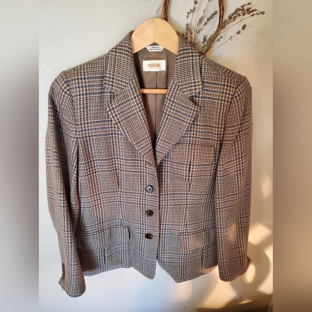 Talbots Lambswool Blazer
